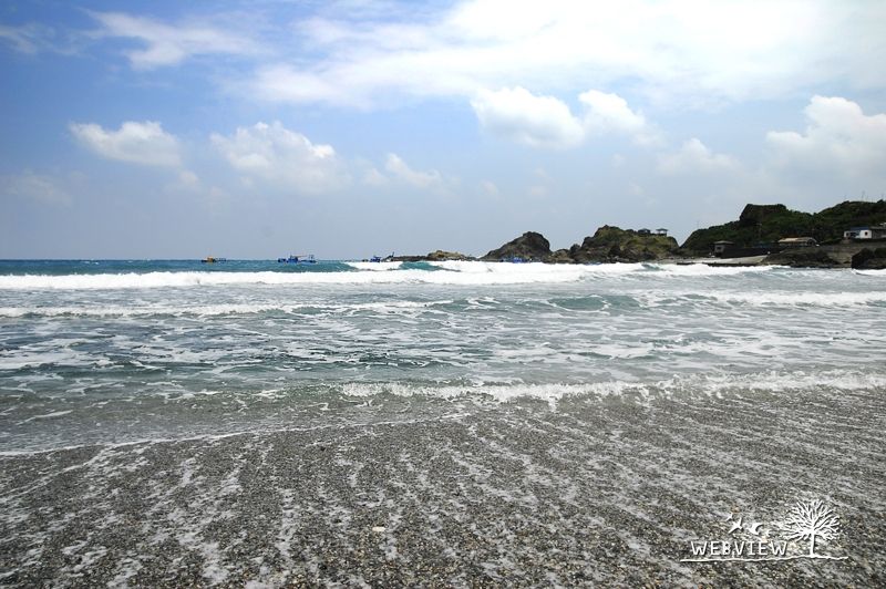 長濱烏石鼻,海浪與礁岩